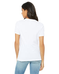 Bella + Canvas Ladies Relaxed Jersey V-Neck T-Shirt 6405