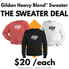 Gildan Heavy Crew Sweatshirt Deal