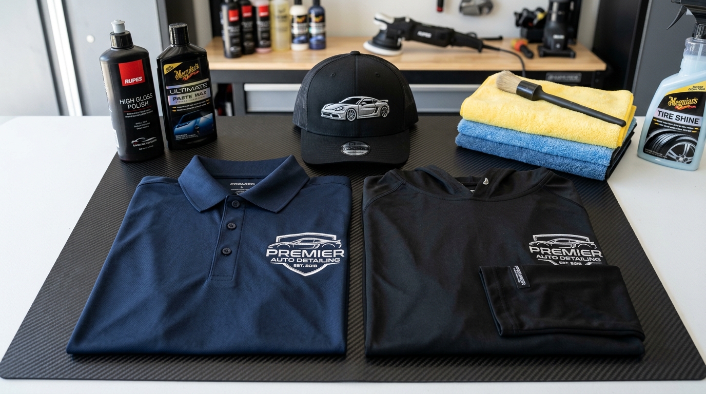 Custom Auto Detailing, Mobile Wash & Window Tint Uniforms in Metro Atlanta (2026 Guide)