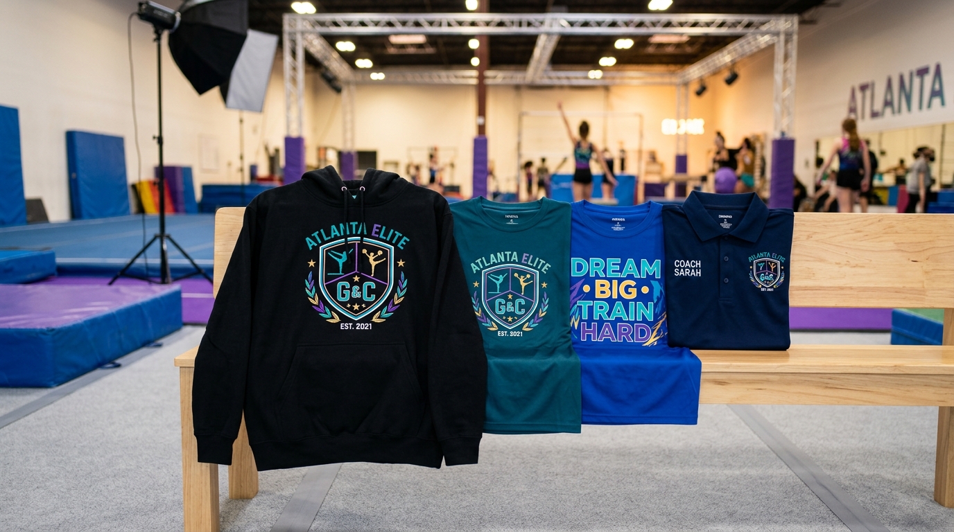 Custom Gymnastics, Cheer & Tumbling Team Apparel in Metro Atlanta (2026 Guide)
