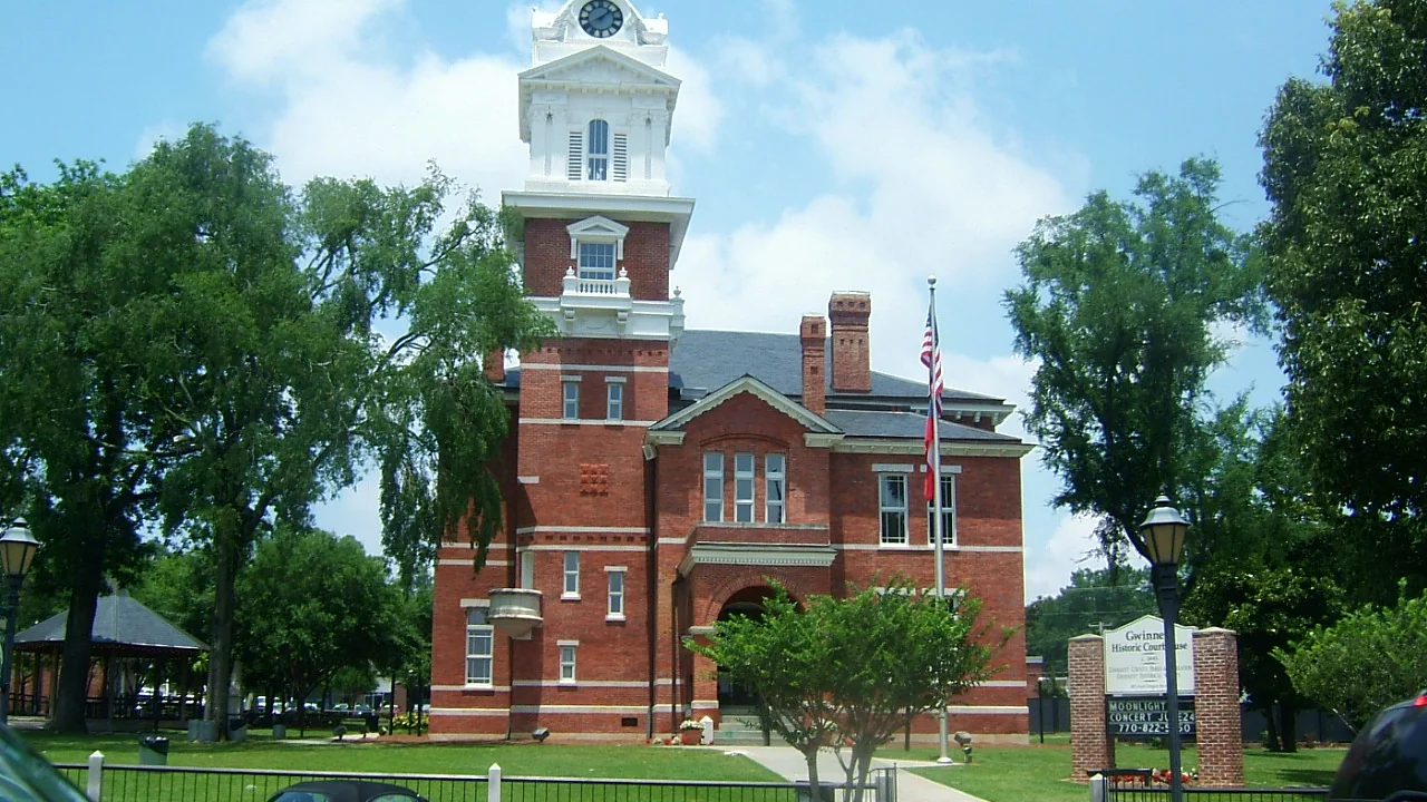 Historic Gwinnett County Courthouse — Downtown Lawrenceville Square