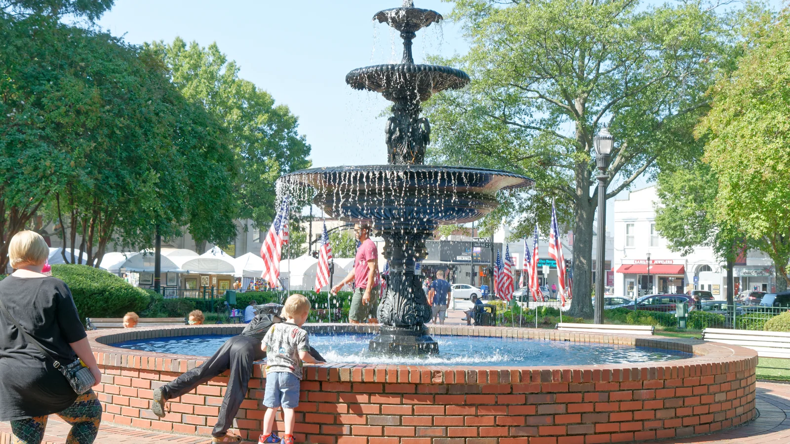 Historic Marietta Square & Glover Park Fountain